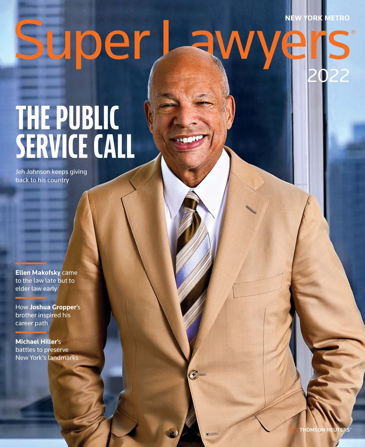 Super Lawyers magazine, New York Metro 2022 — cover